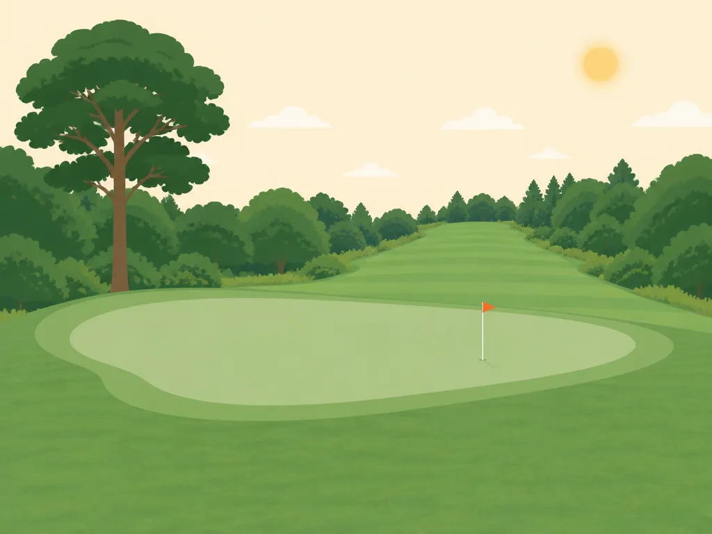 Illustration of Surfside Golf Course