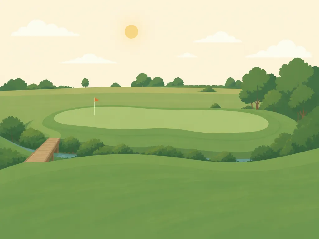 Illustration of Seward Community Golf Course