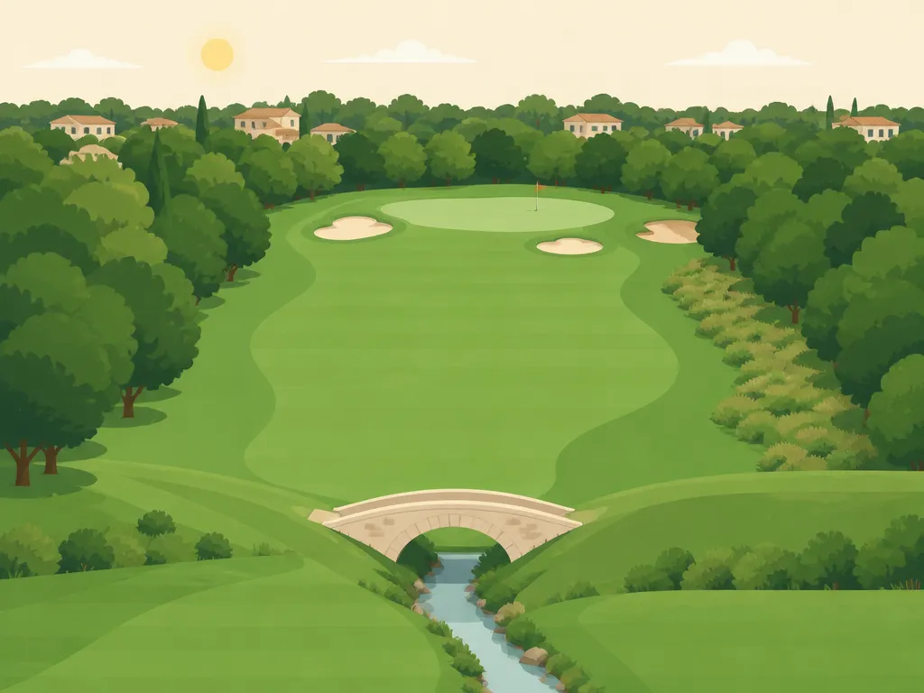 Illustration of Golf de Nîmes Vacquerolles