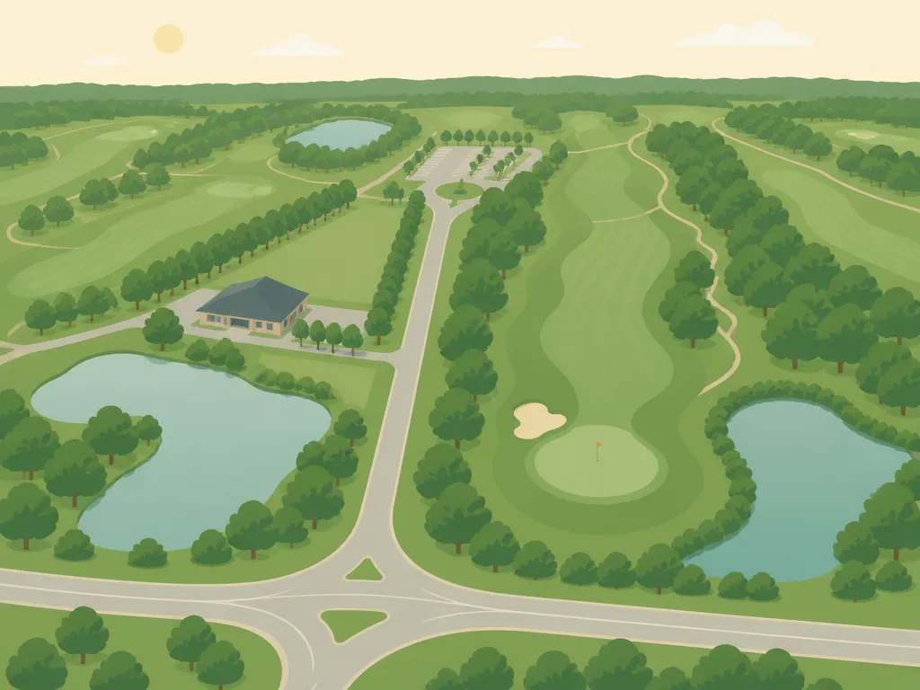 Illustration of Turtle Creek Golf Club