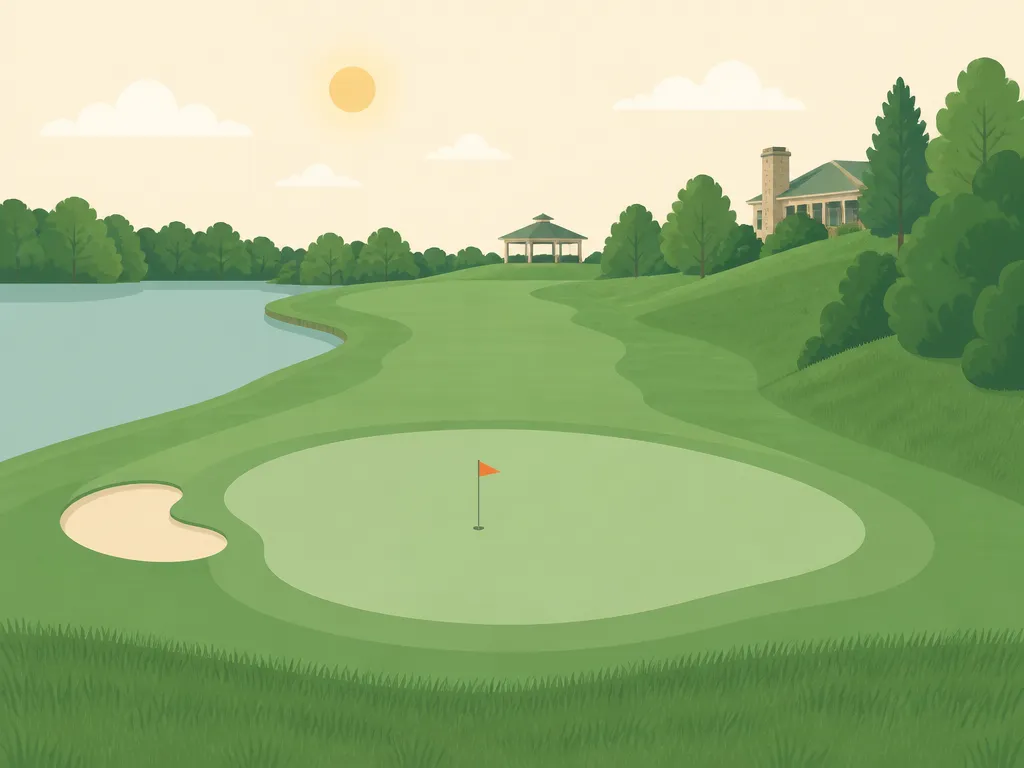Illustration of Heritage of Hawk Ridge Golf Club