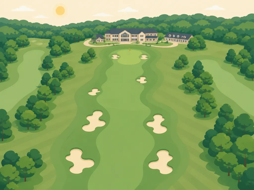 Illustration of Golf de Chantilly (Les Longeres)