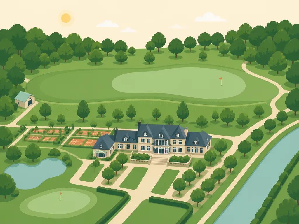 Illustration of Sporting Golf Club Vichy