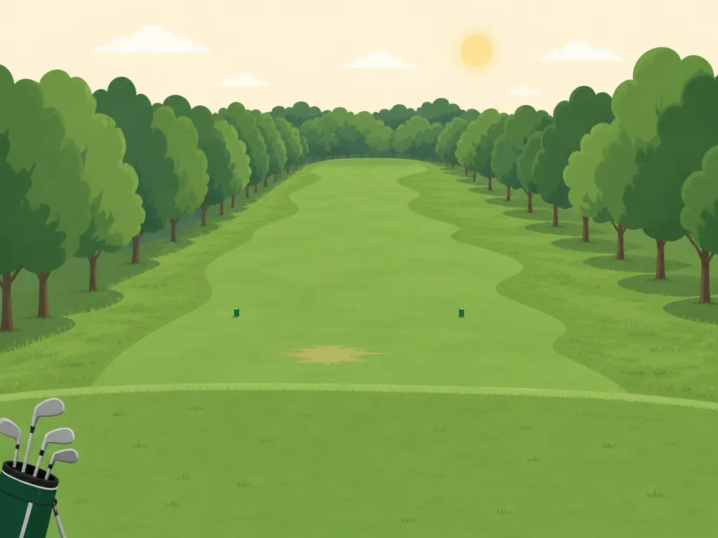 Illustration of Nicholas Memorial Golf Course