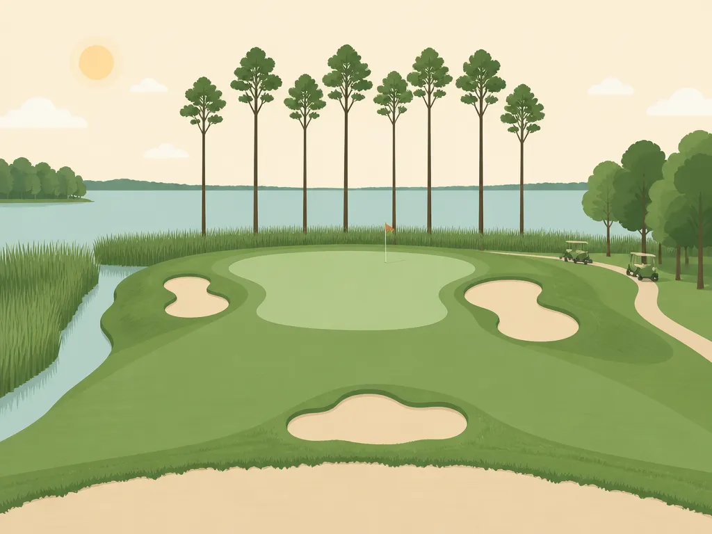 Illustration of Swan Point Yacht & Country Club