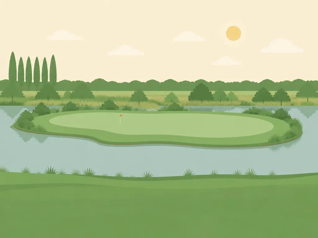 Illustration of Golfclub Broekpolder