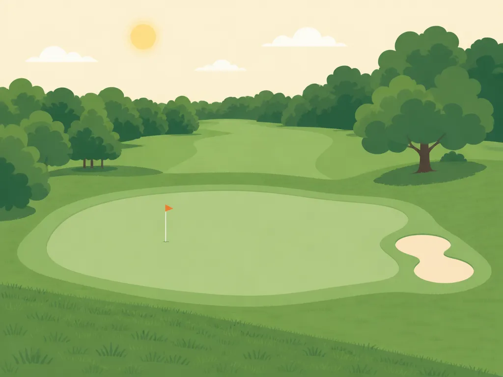 Illustration of Annbriar Golf Course