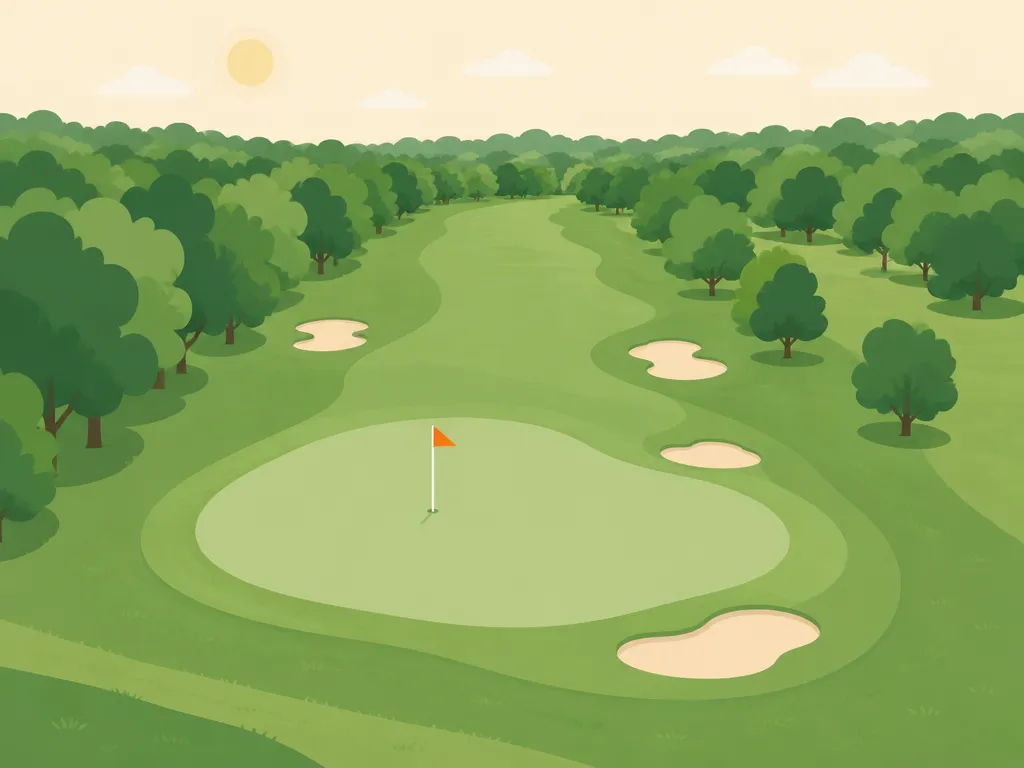 Illustration of Pottawatomie Golf Course
