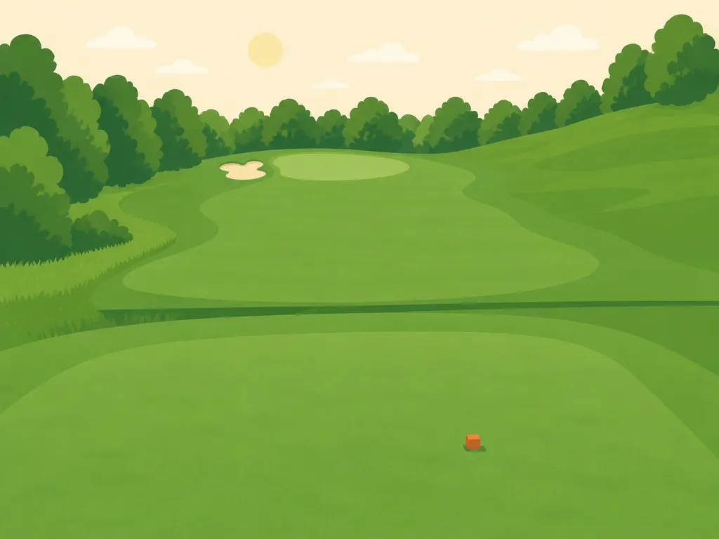 Illustration of Indian Tree Golf Course