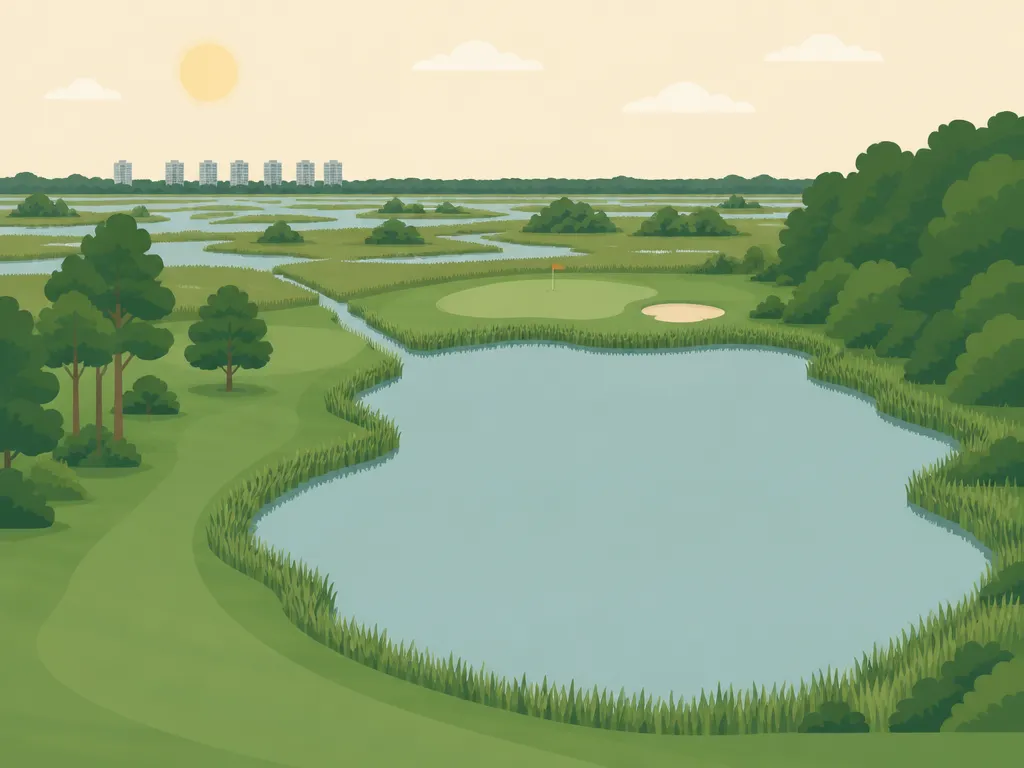Illustration of North Shore Golf Course