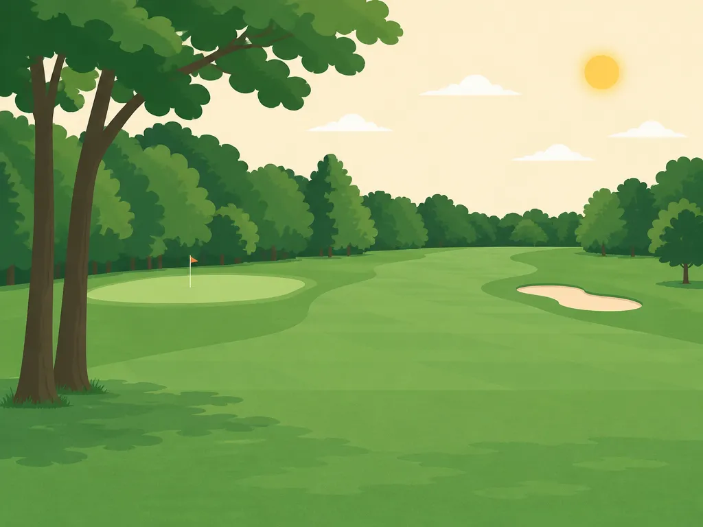 Illustration of East Orange Golf Course