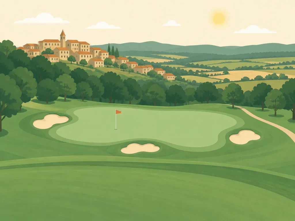 Illustration of Aravell Golf
