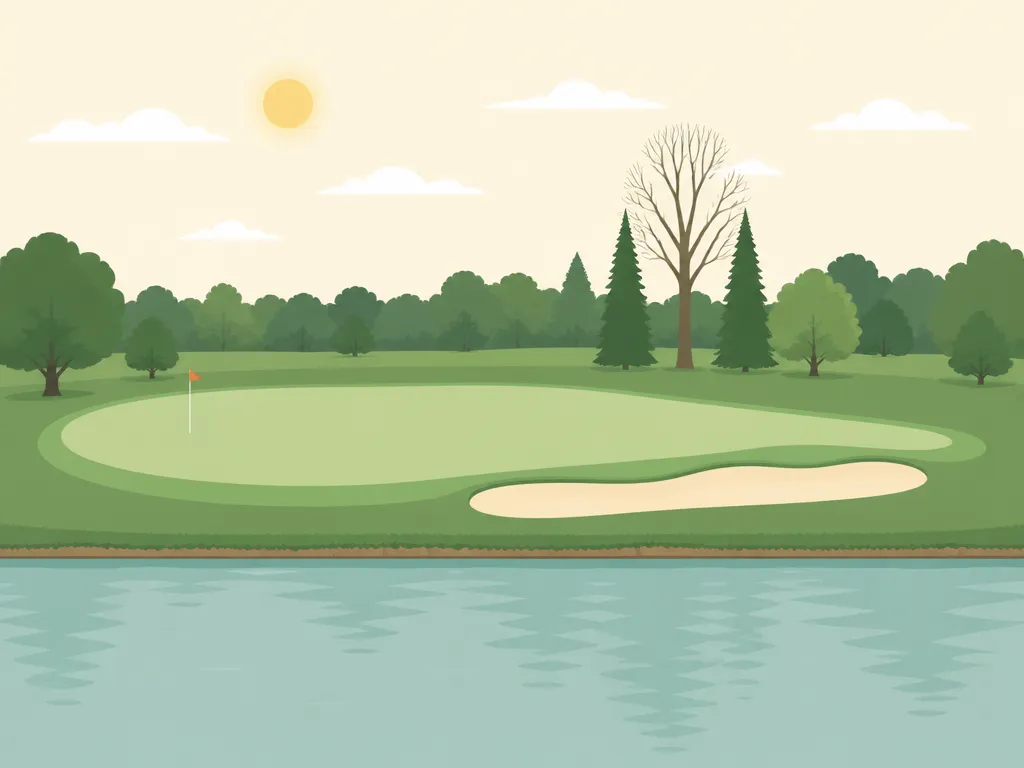 Illustration of Lakeland Golf Club - Fostoria