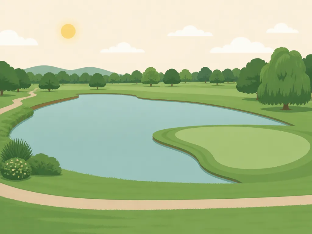 Illustration of Big Hickory Golf Course