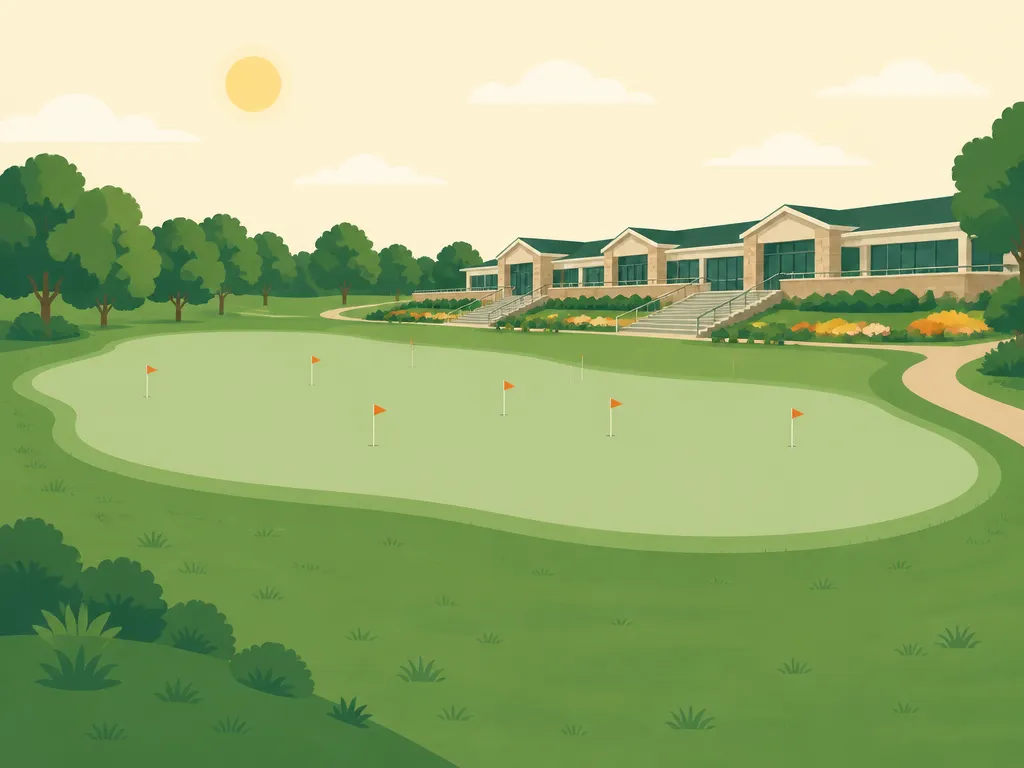 Illustration of Prairie Trace Golf Course (West)
