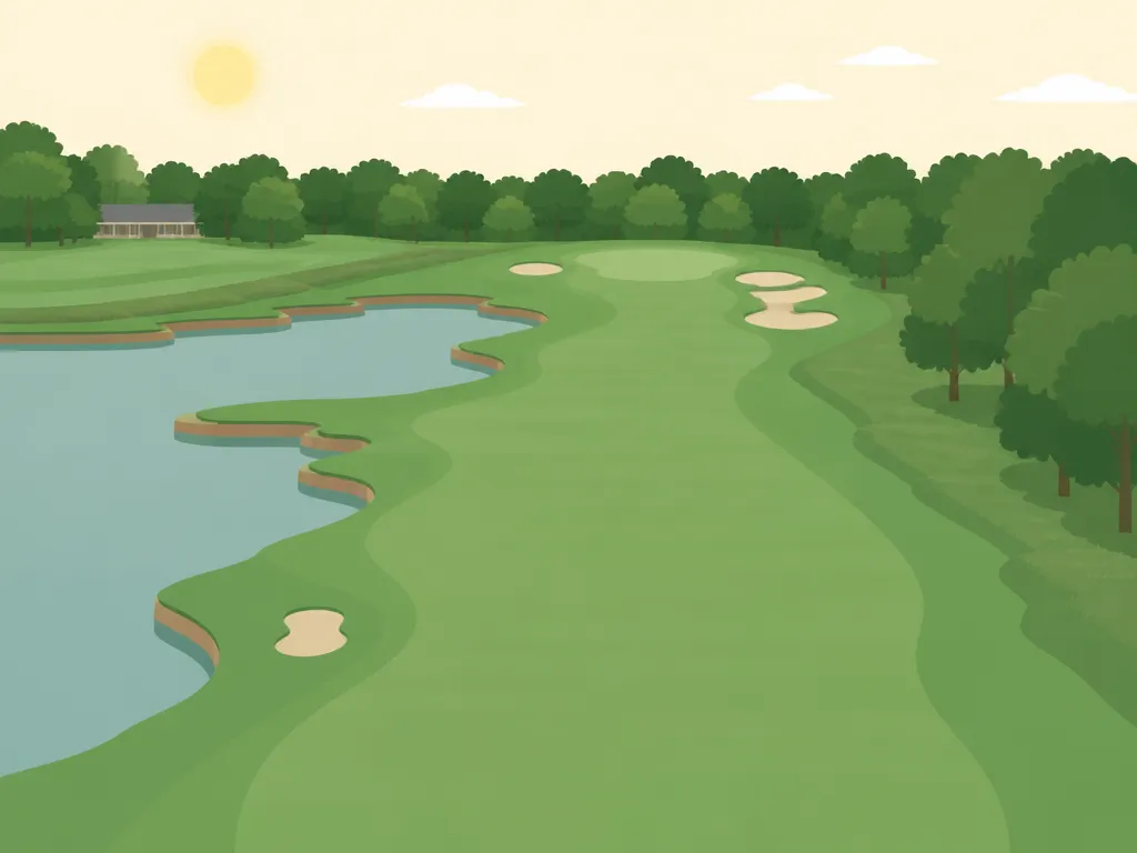 Illustration of Shawnee Golf Course