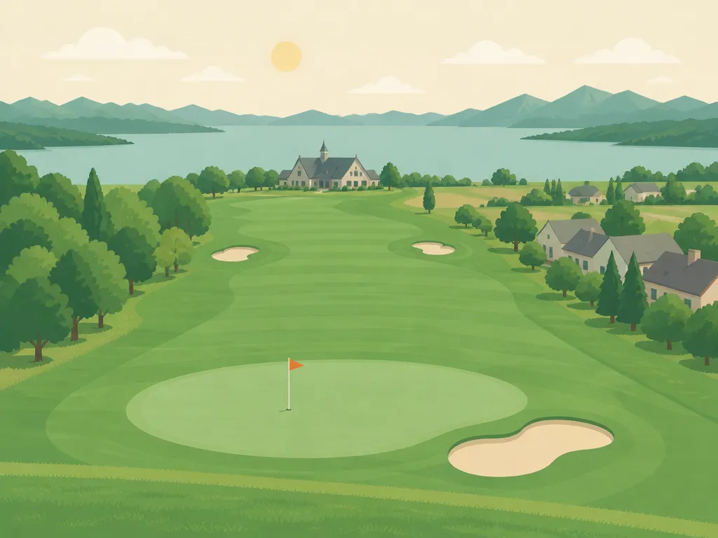 Illustration of Bear Lake Golf Course