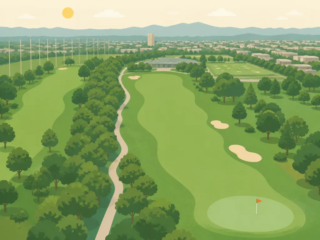 Illustration of Montebello Golf Course