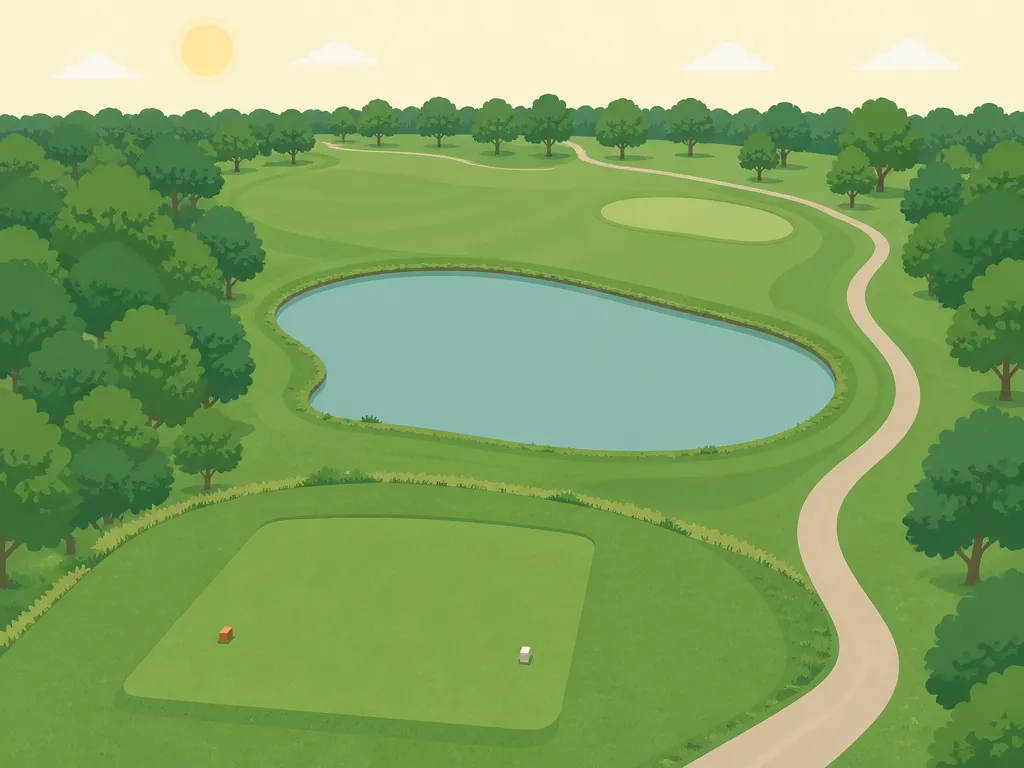 Illustration of Bob's Countryside Golf Course