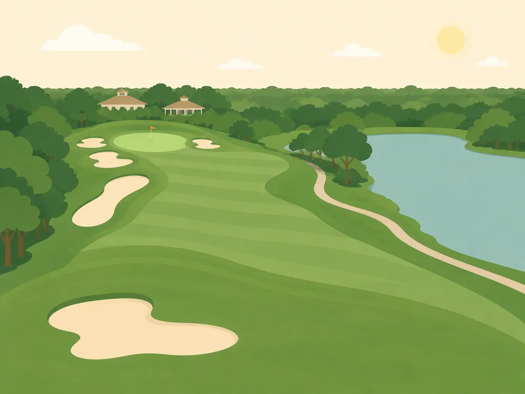 Illustration of St. Lucie Trail Golf Club