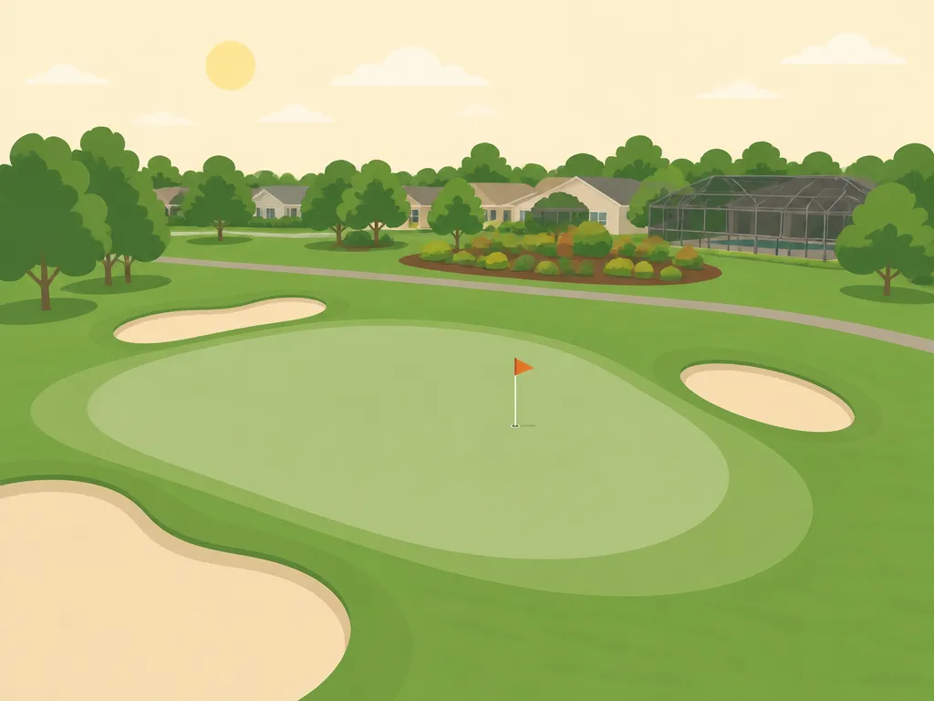 Illustration of Buckhorn Springs Golf & Country Club