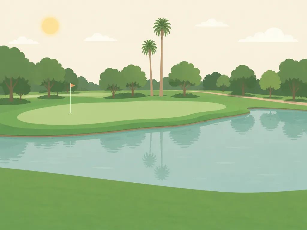 Illustration of Ironwood Golf Course