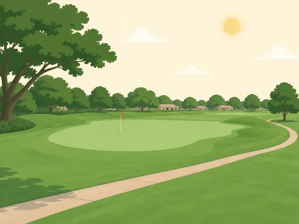 Illustration of Andrews County Golf Course