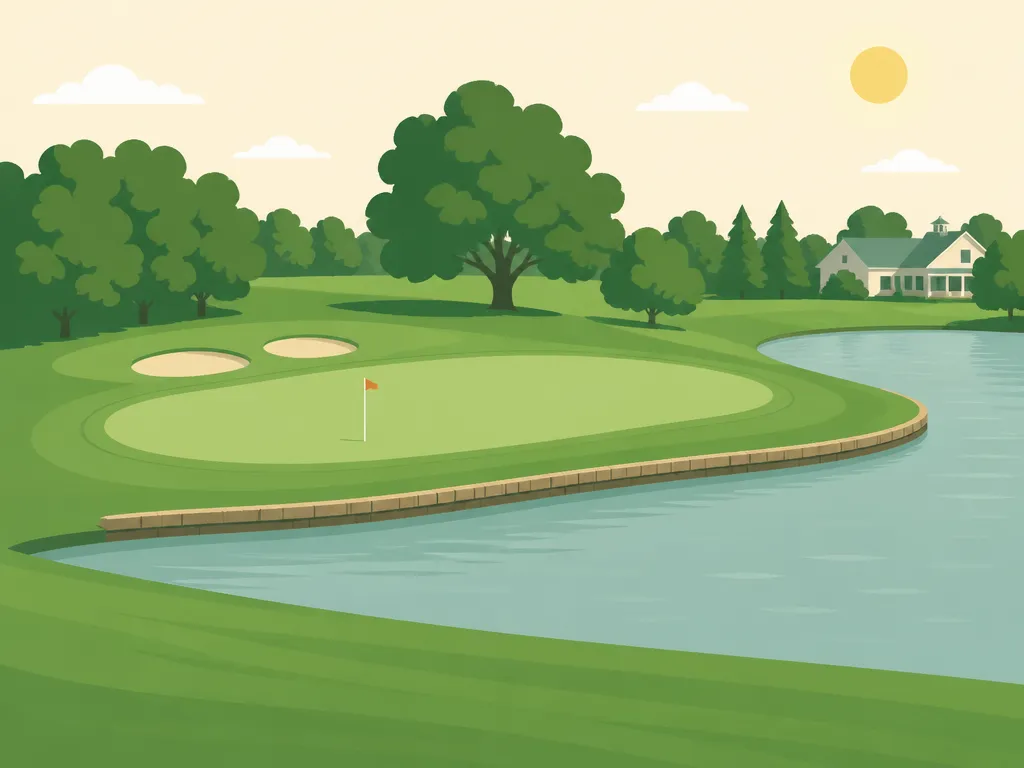 Illustration of Albany Golf Club