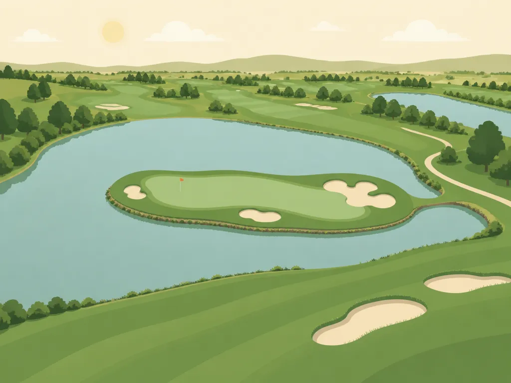 Illustration of Eagle Vines Golf Club