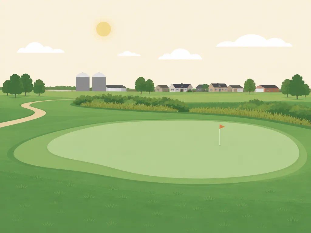 Illustration of Coyote Creek Golf Club