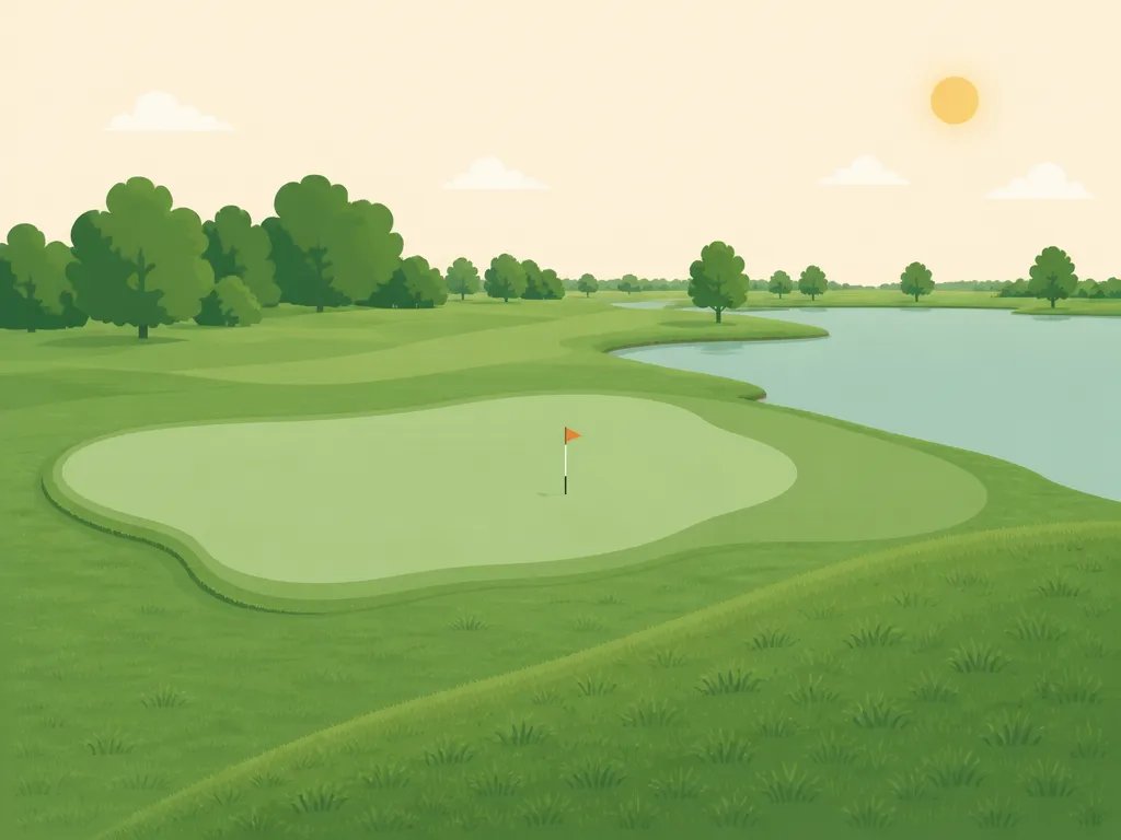Illustration of Crosswinds Golf Club
