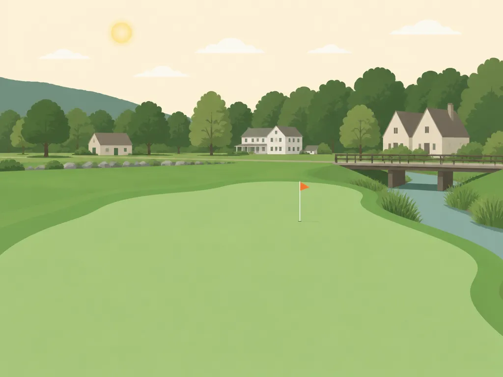 Illustration of The Garrison Golf Course