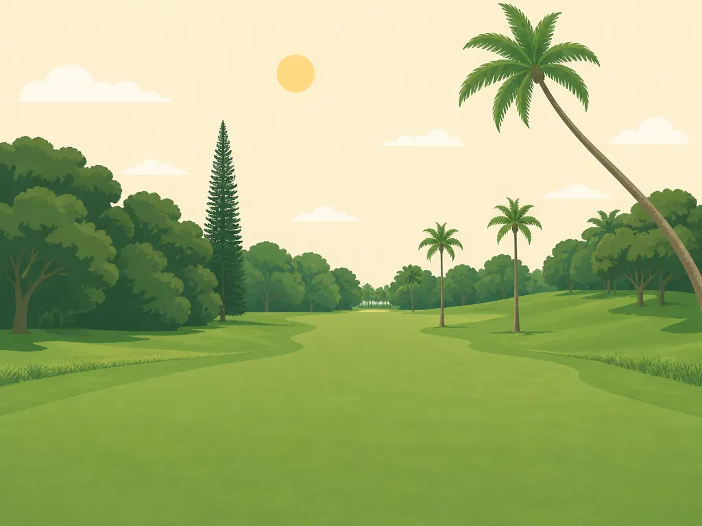 Illustration of Mamala Bay Golf Course