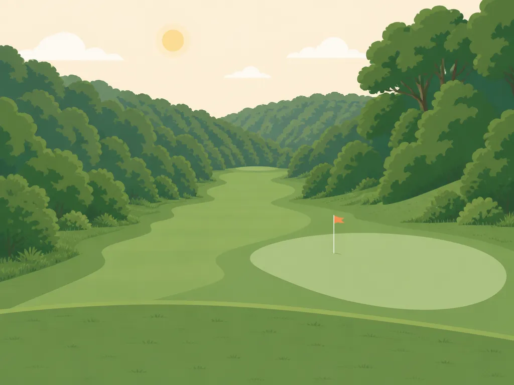 Illustration of Lake Floyd GC