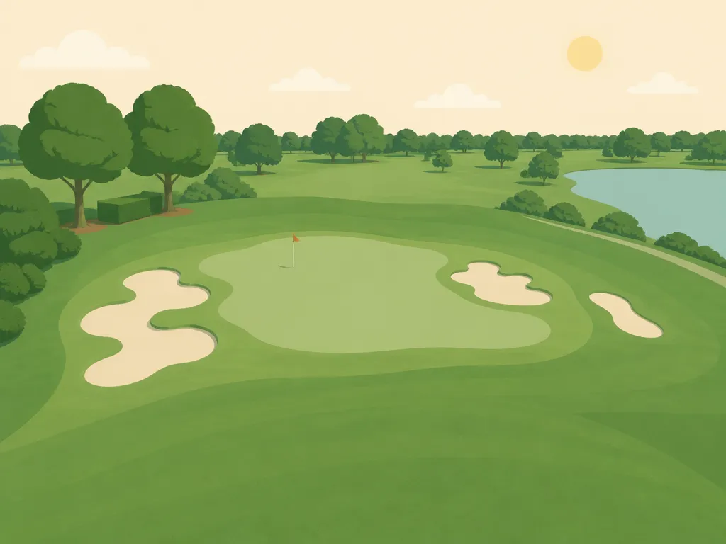 Illustration of Quail Valley Golf Club