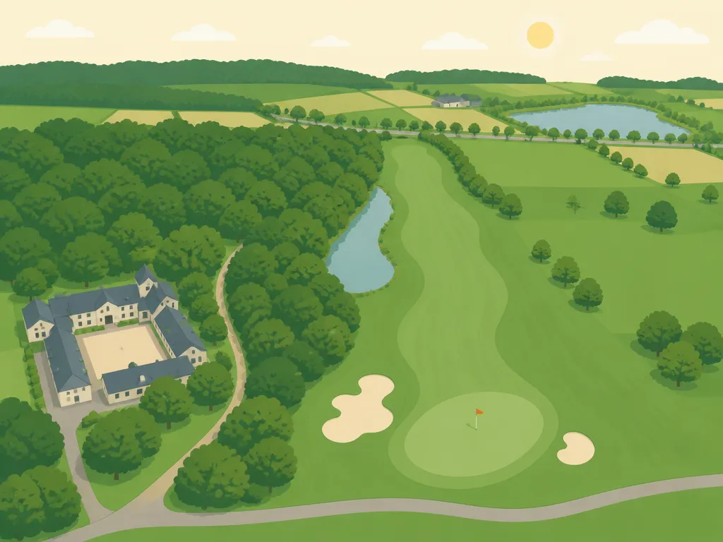 Illustration of Oberhessischer Golf Club Marburg