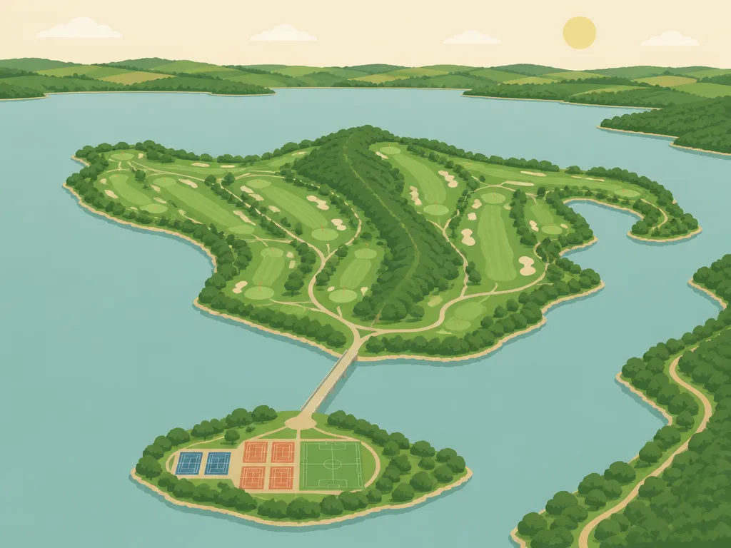 Illustration of Golf Isla Valdecañas