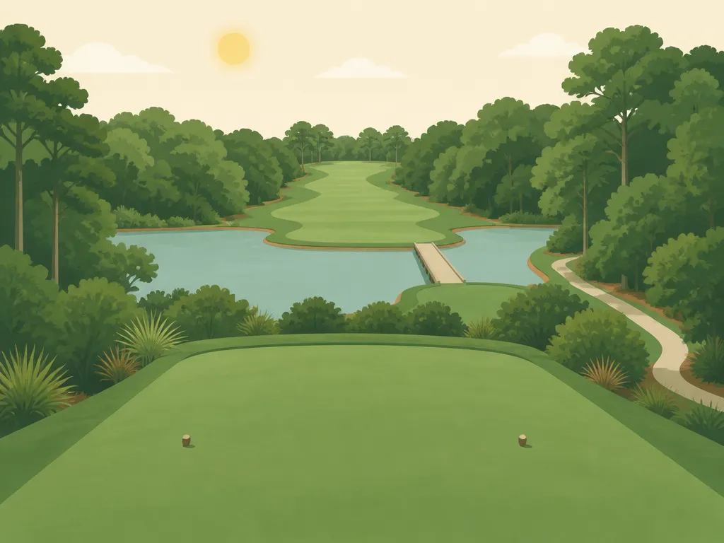 Illustration of Plantation Course at Edisto