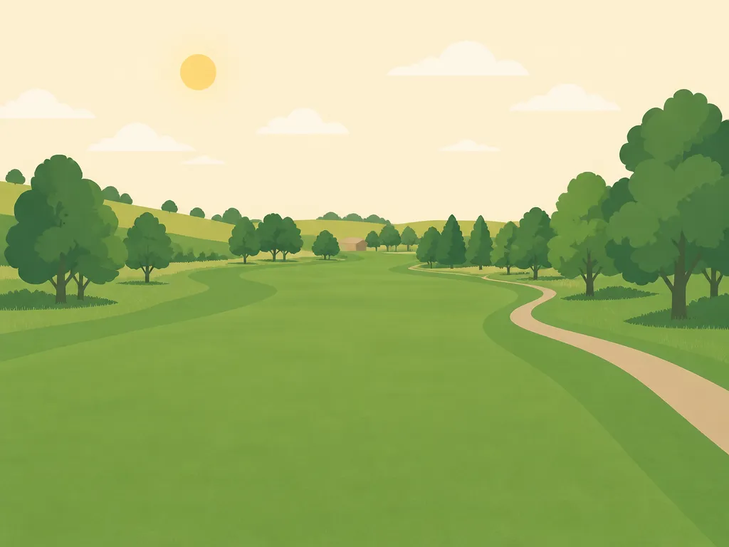 Illustration of Foster Gulch Golf Course