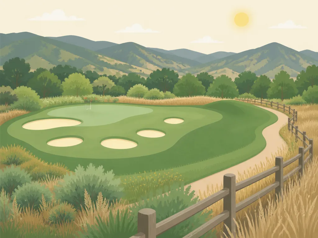 Illustration of The Homestead Golf Course