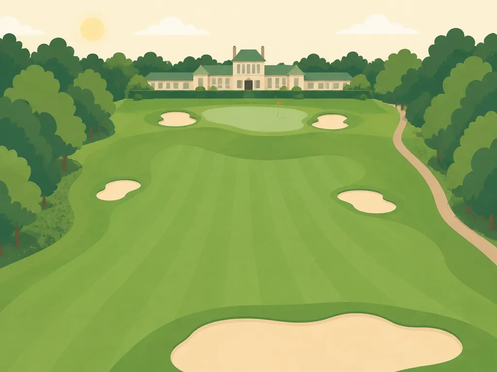 Illustration of Broadmoor Golf Club
