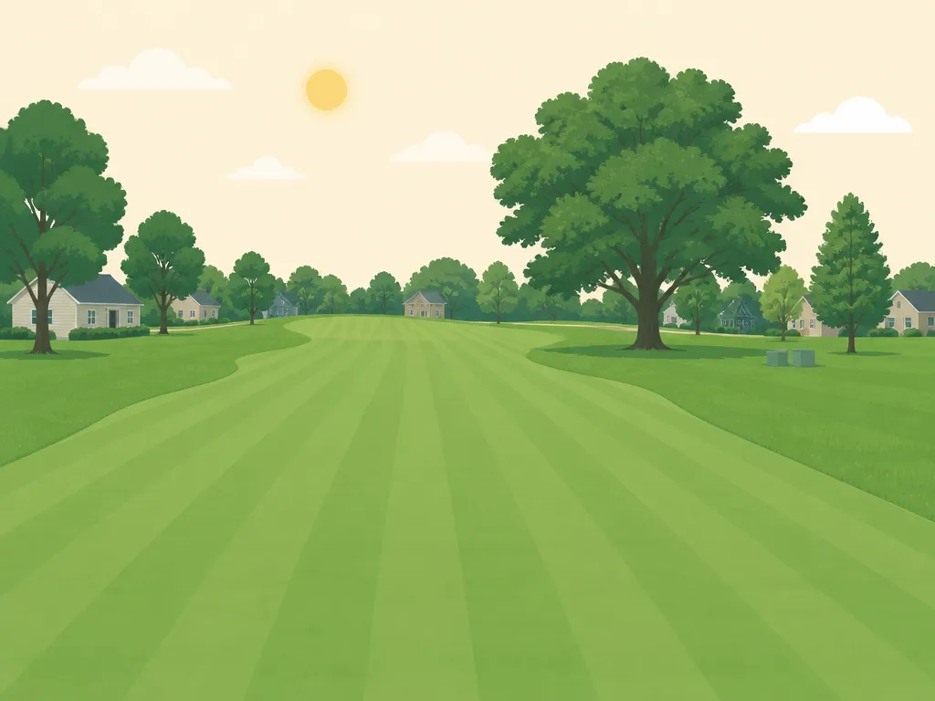 Illustration of Sunset Golf Course