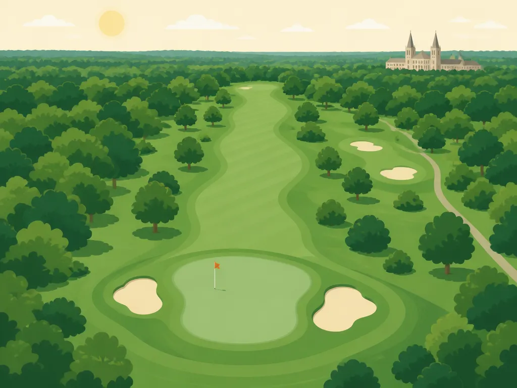 Illustration of Bethlehem Golf Club (Monoacacy)