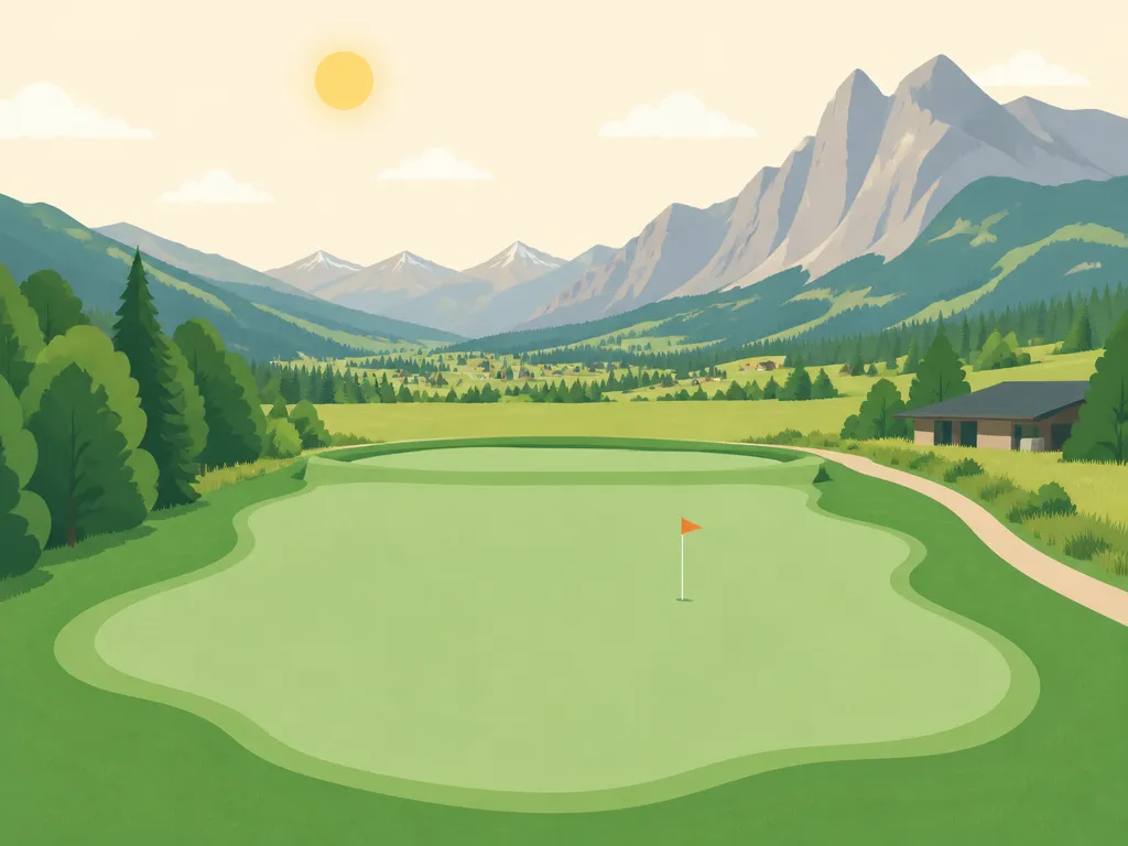 Illustration of Golf Grindelwald
