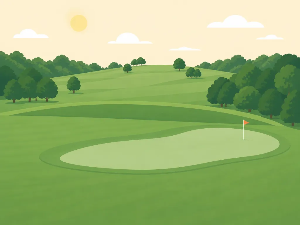 Illustration of Byrnell Golf Club