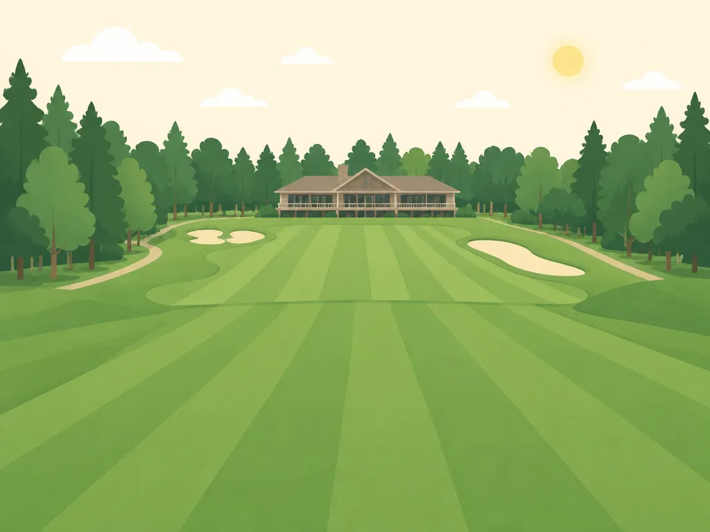 Illustration of Lake Almanor West Golf Course