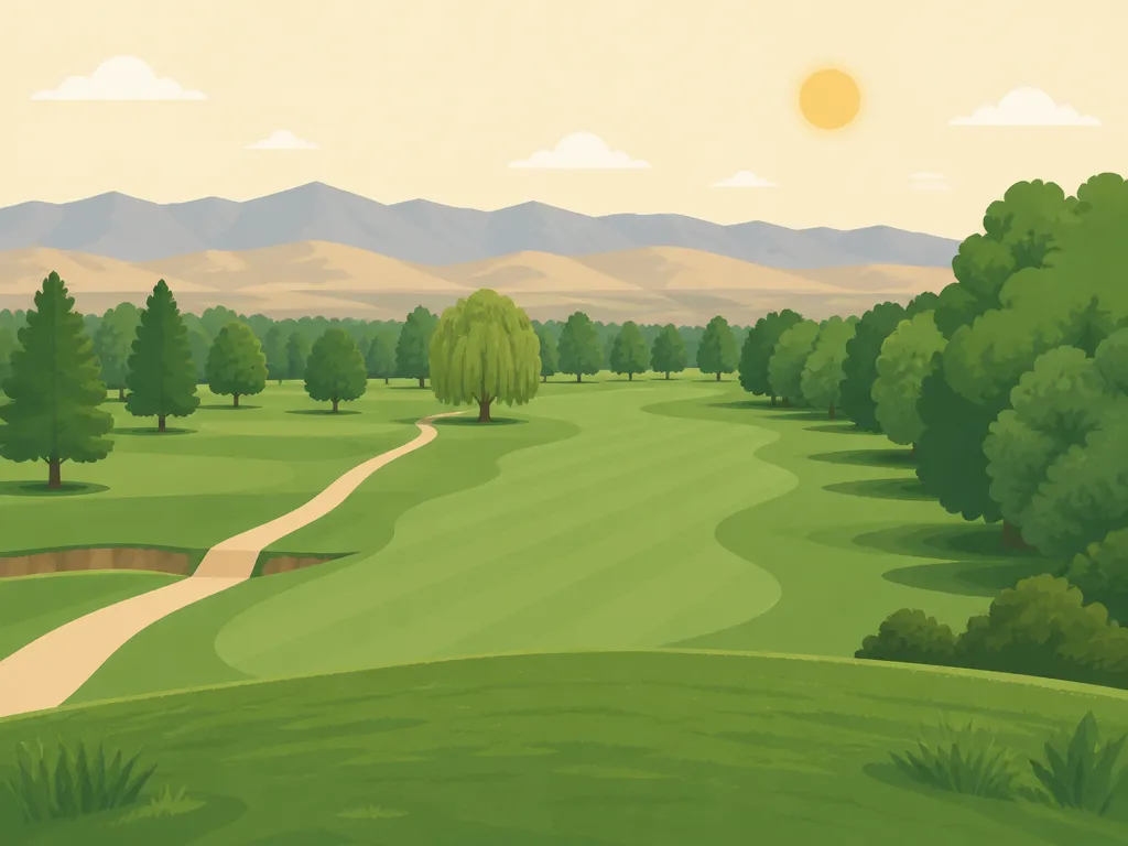 Illustration of Dinaland Golf Course