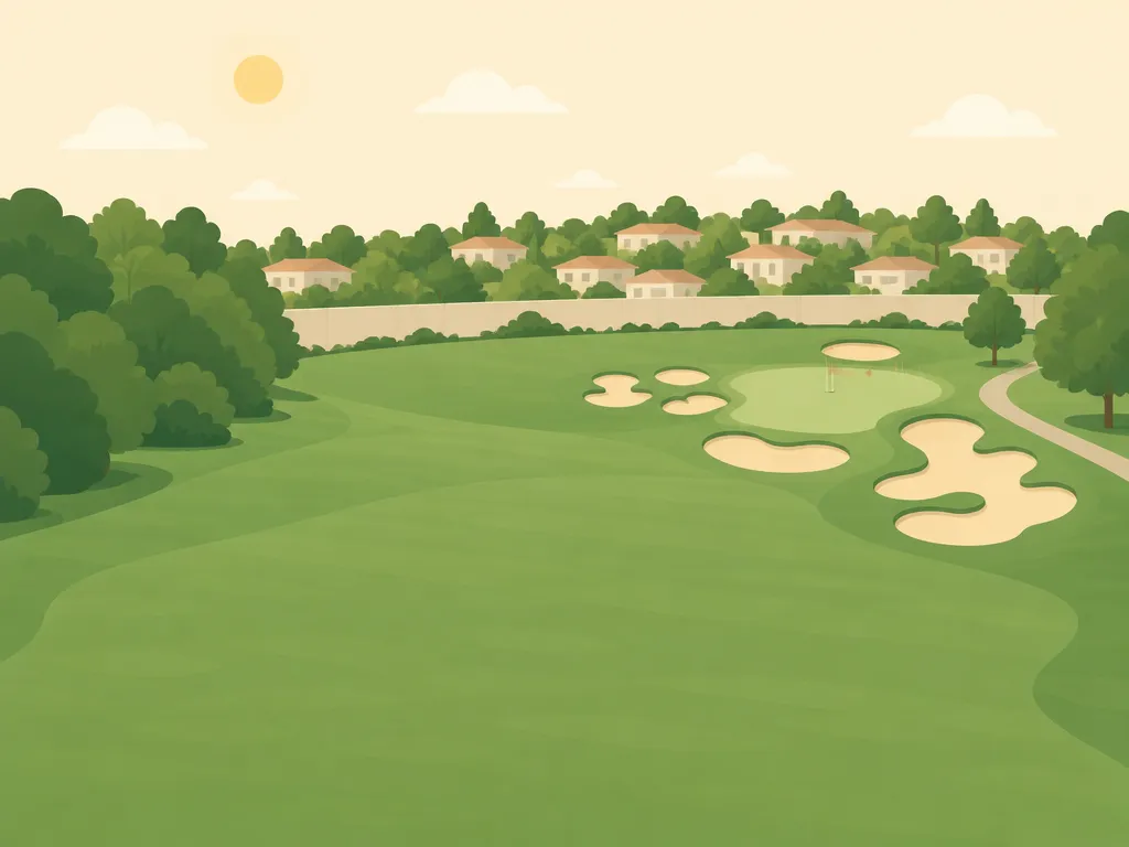 Illustration of Diamond Bar Golf Club