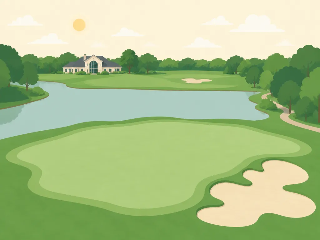 Illustration of Sycamore Hills Golf Club - Fort Wayne