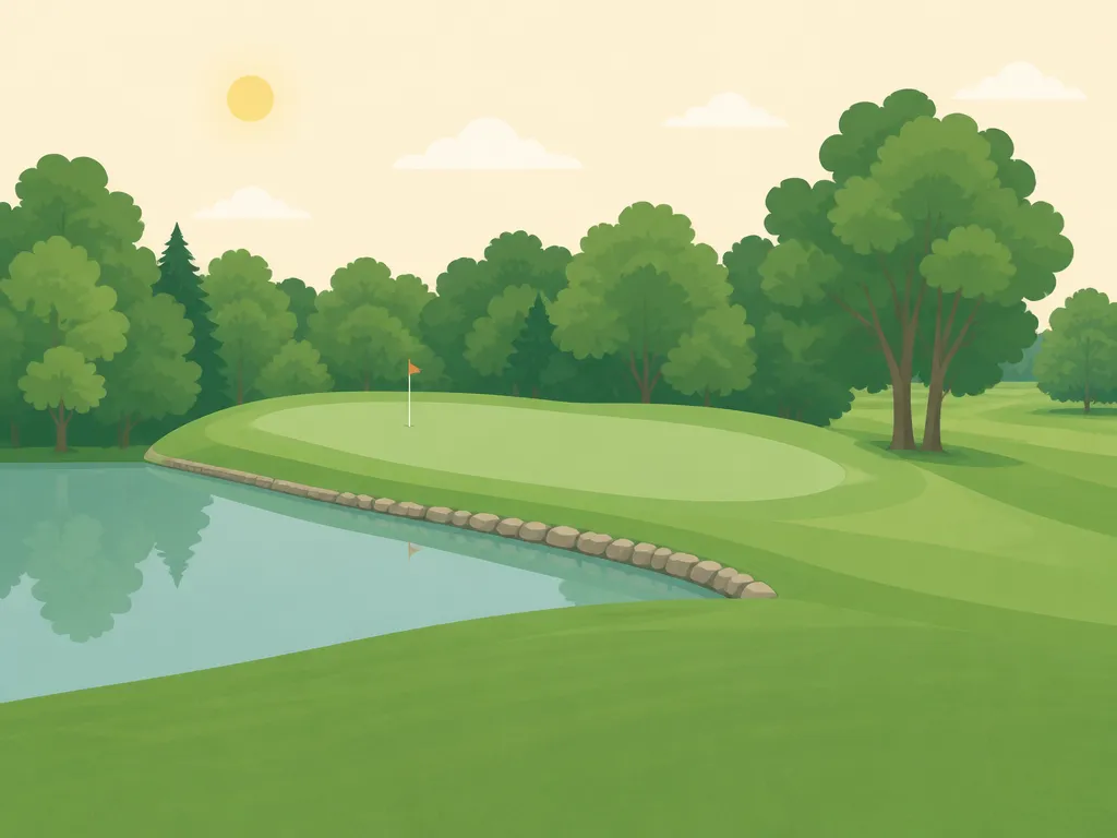 Illustration of Rocky Lakes Golf Course